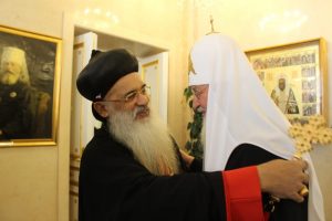 Mother Feofania and the little flowers of the Convent where St. Matrona is interred