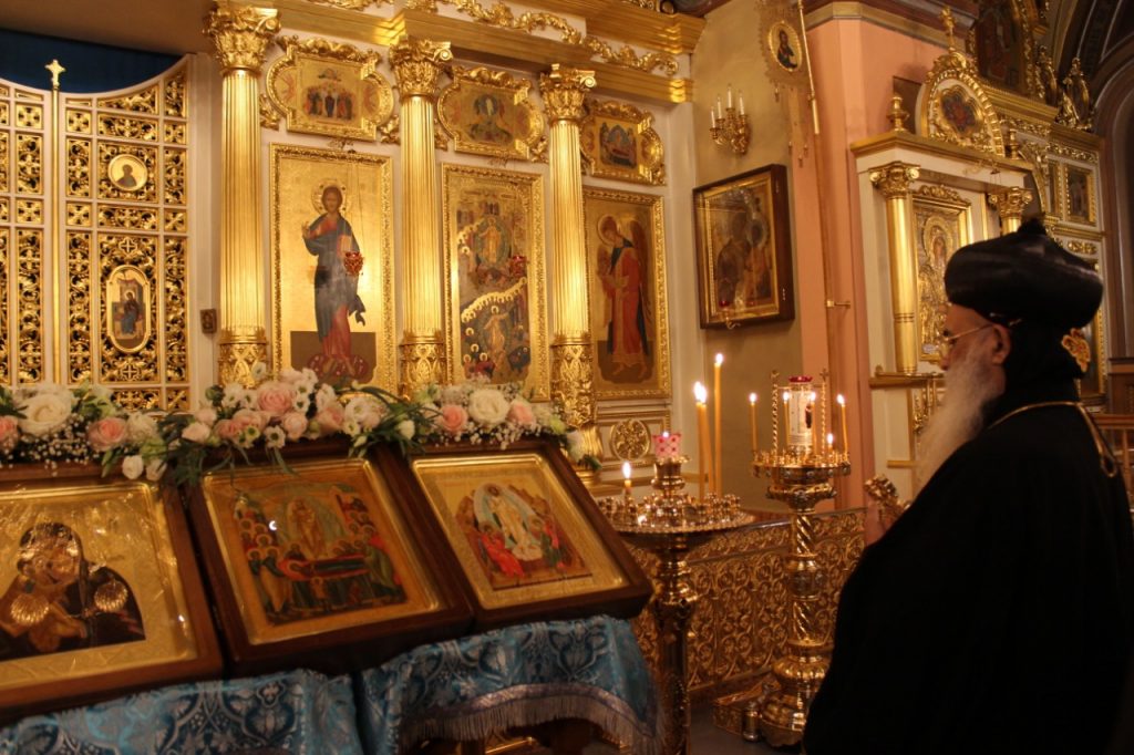 Official reception at the main Chapel of St. Cyril and Methodius Institute of Post-Graduate Studies
